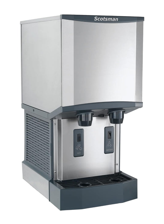 Scotsman Commercial Nugget ice Maker, Ice and Water Dispenser with Storage (HID312A-1) 260 pounds per Day